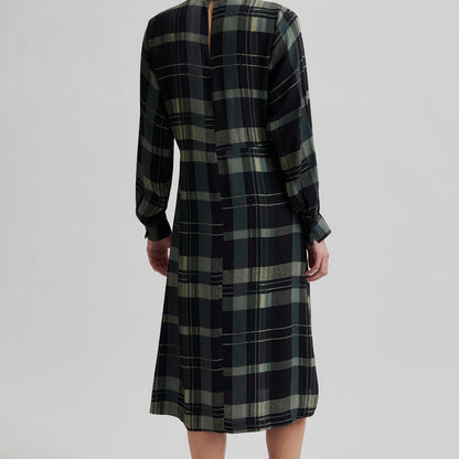 Second Female - Checca Check Dress Black