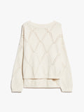 Oversized Diamond-Knit Sweater Abbozzi