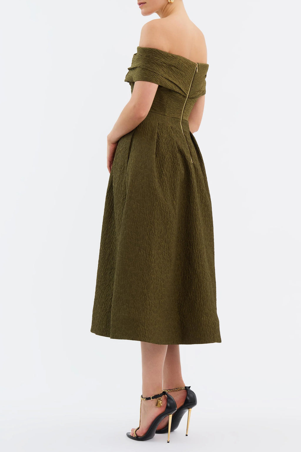 Adalyn Off The Shoulder Midi Dress S/S 24