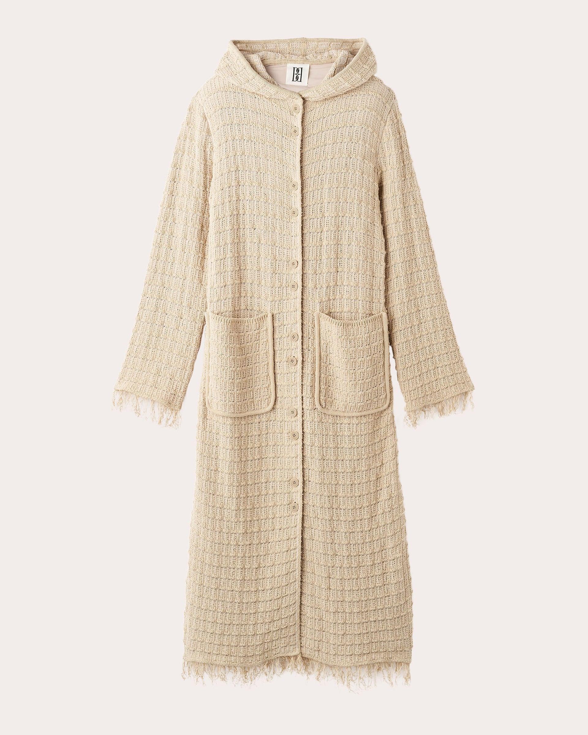 Tallula Fringe Jacket in Oyster Gray