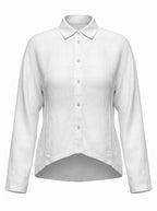 Linen shirt, soft line with shirt collar
