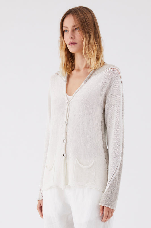 TRANSIT BUTTONED CARDIGAN