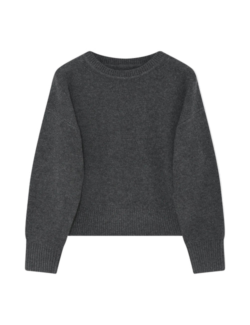 Gray sweater on a light gray background