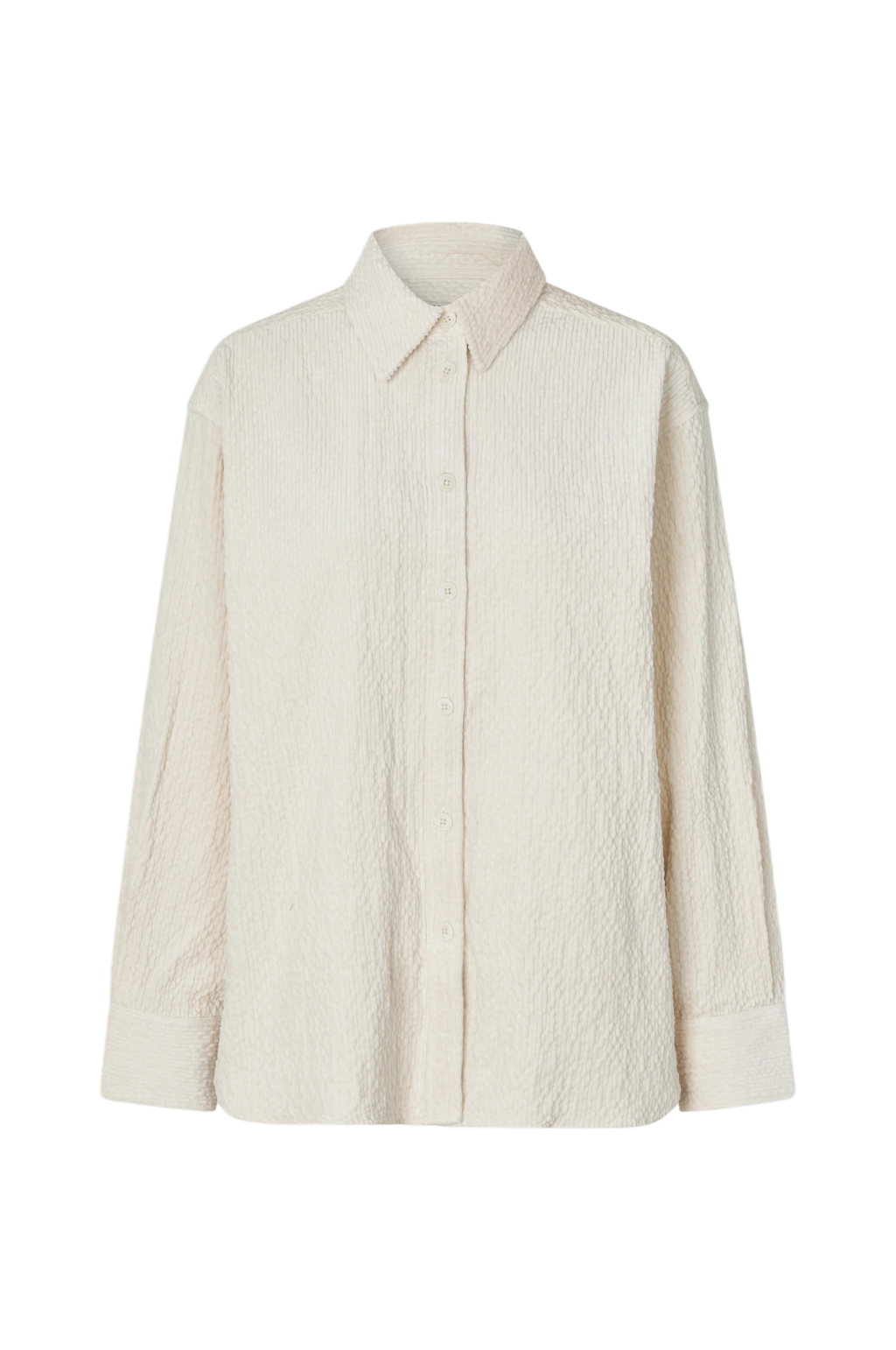 Beige shirt on a white background. Cordy second female 