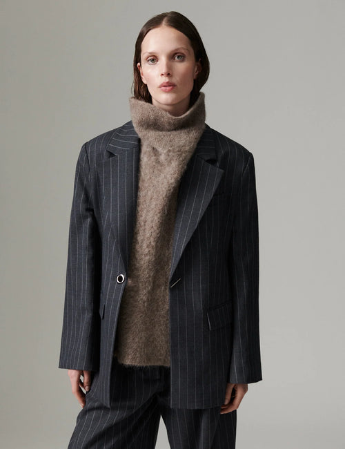 DAYBono Pinstripe Grey Pinstripe