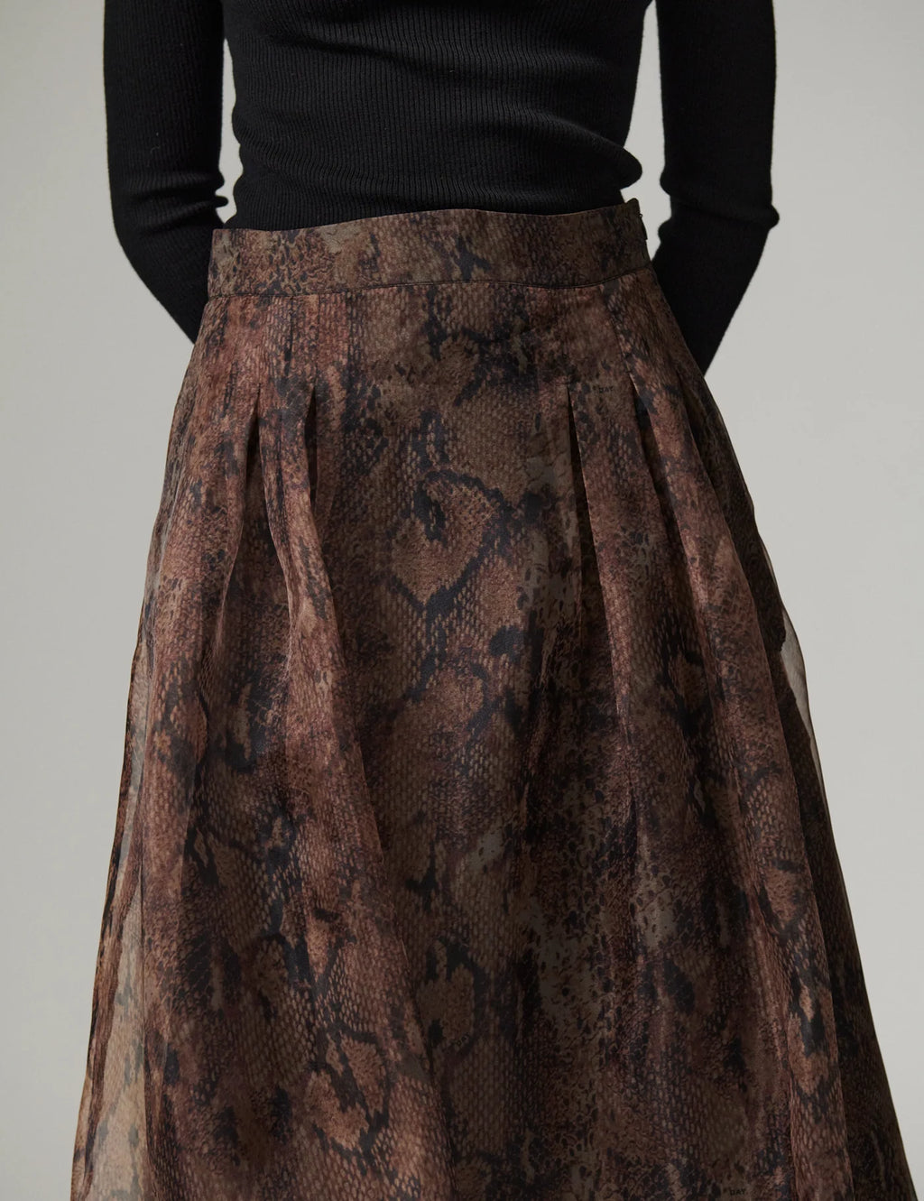 DAYChai Organza Skirt