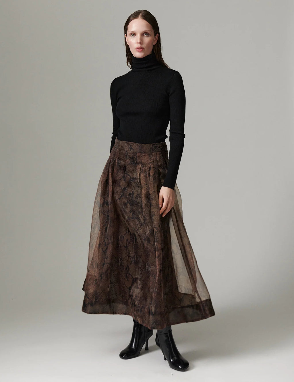 DAYChai Organza Skirt