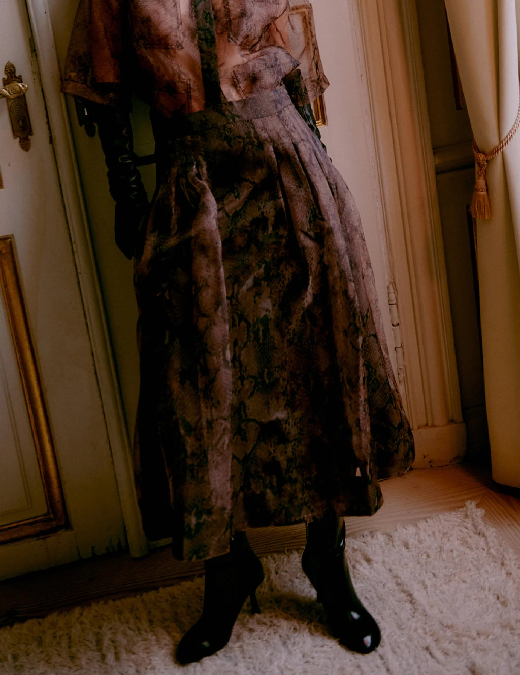 DAYChai Organza Skirt