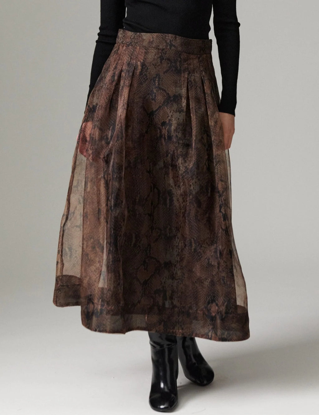 DAYChai Organza Skirt