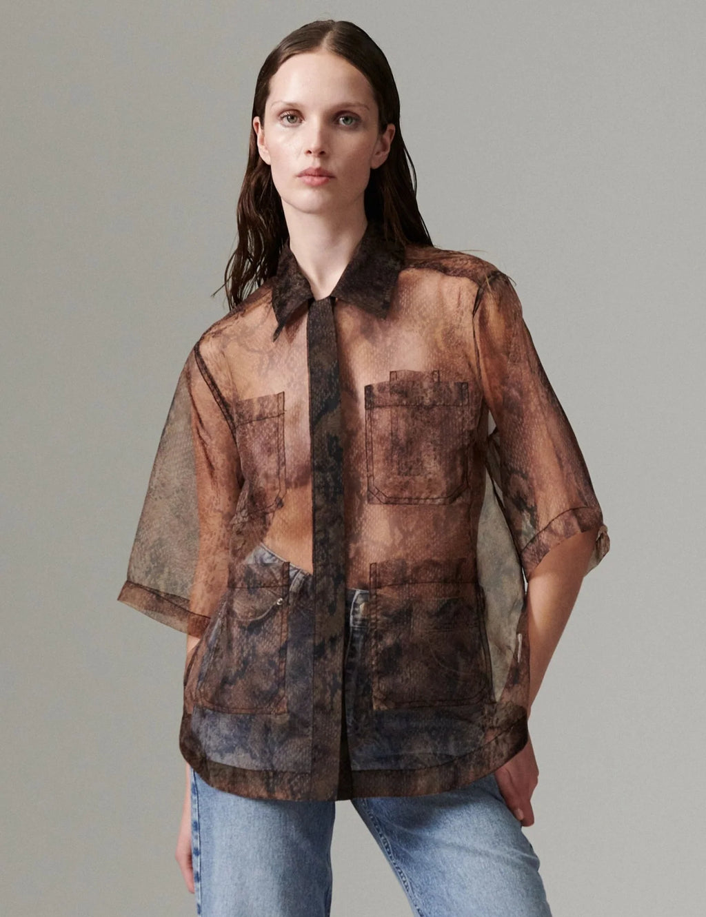 DAYMina Organza Shirt