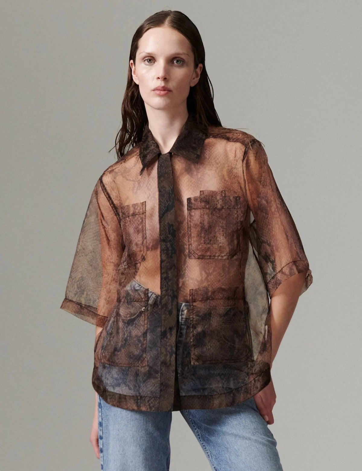 DAYMina Organza Shirt