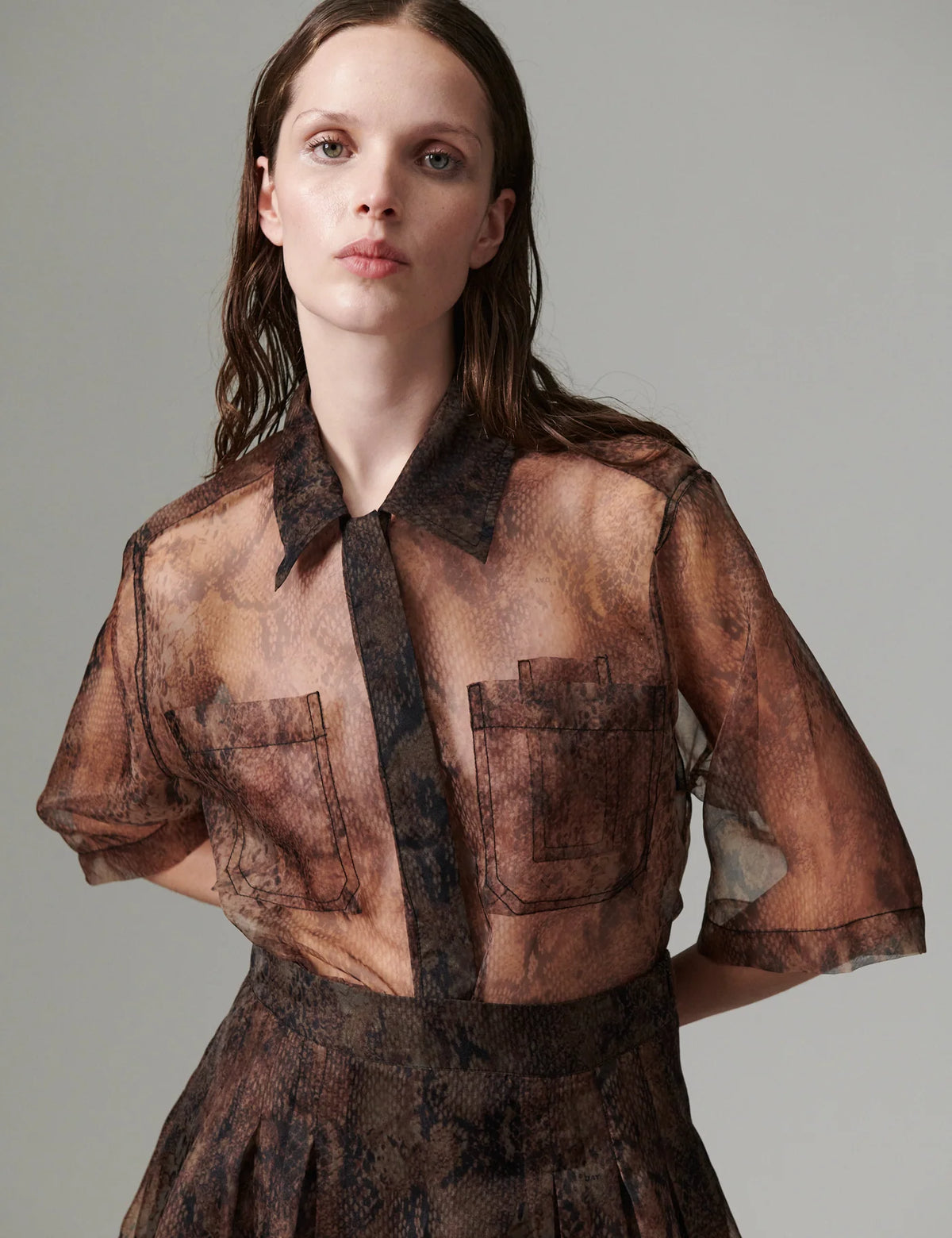 DAYMina Organza Shirt