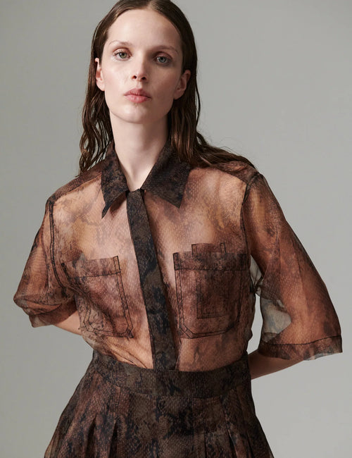 DAYMina Organza Shirt