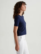 Navy Blue Crew Neck T-Shirt