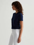 Navy Blue Crew Neck T-Shirt