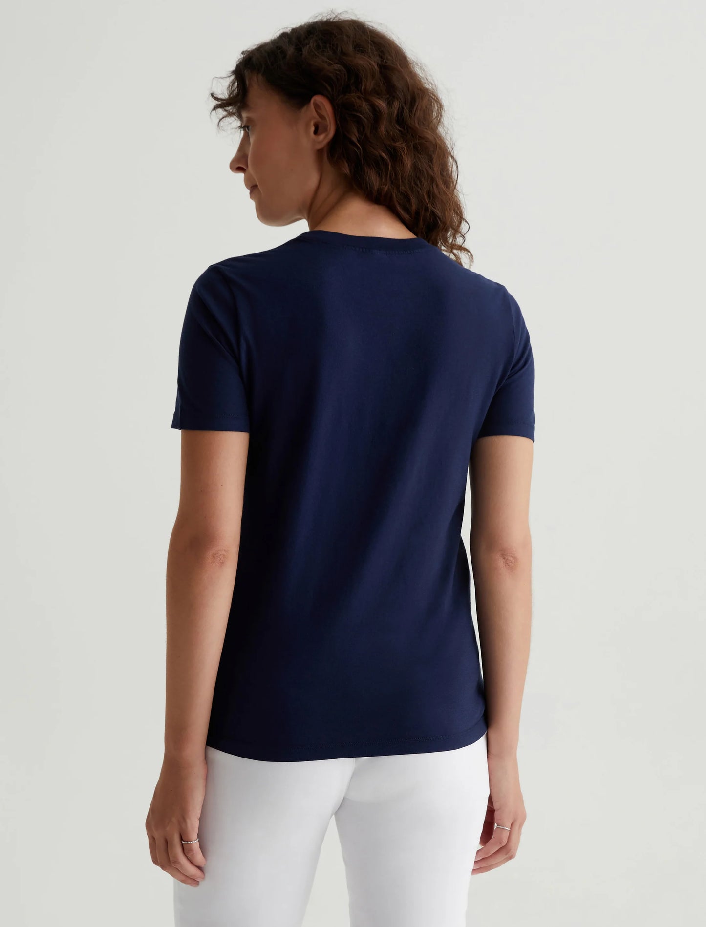 AG Jeans - Navy Blue Crew Neck T-Shirt