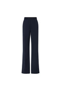 Navy blue pants on a white background