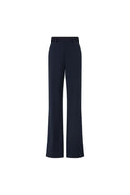 Navy blue pants on a white background