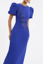 Evolet Puff Sleeve Midi