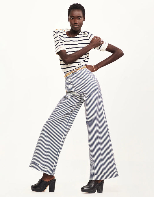 Frame -  Tailored Stripe Pant