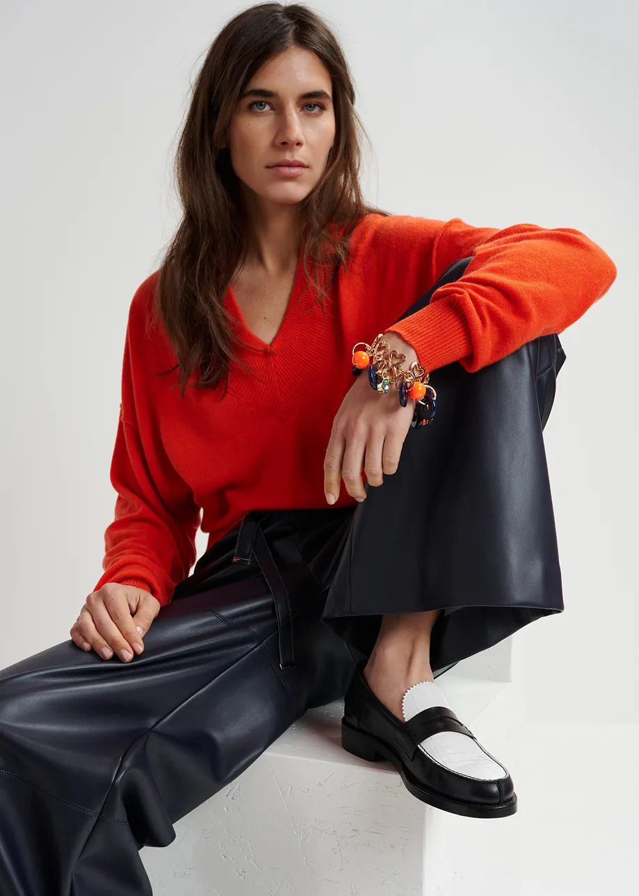 FW24 Essential Antwerp -  Gecko Jumper in Orange PO16