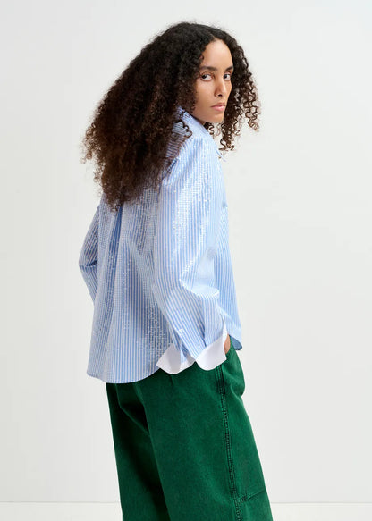 FW24 Essential Antwerp - Guiliano Shirt in Blue