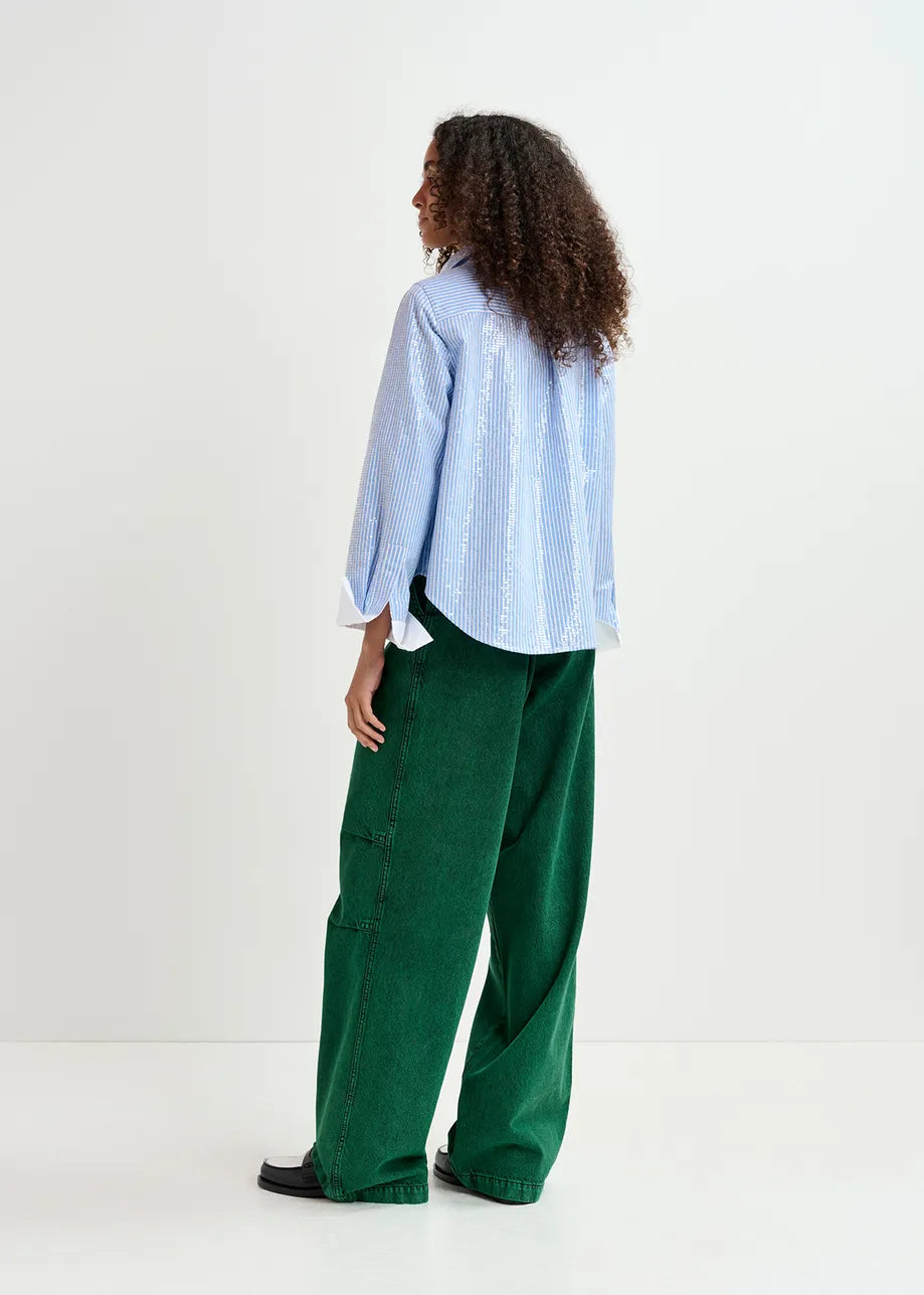 FW24 Essential Antwerp - Guiliano Shirt in Blue