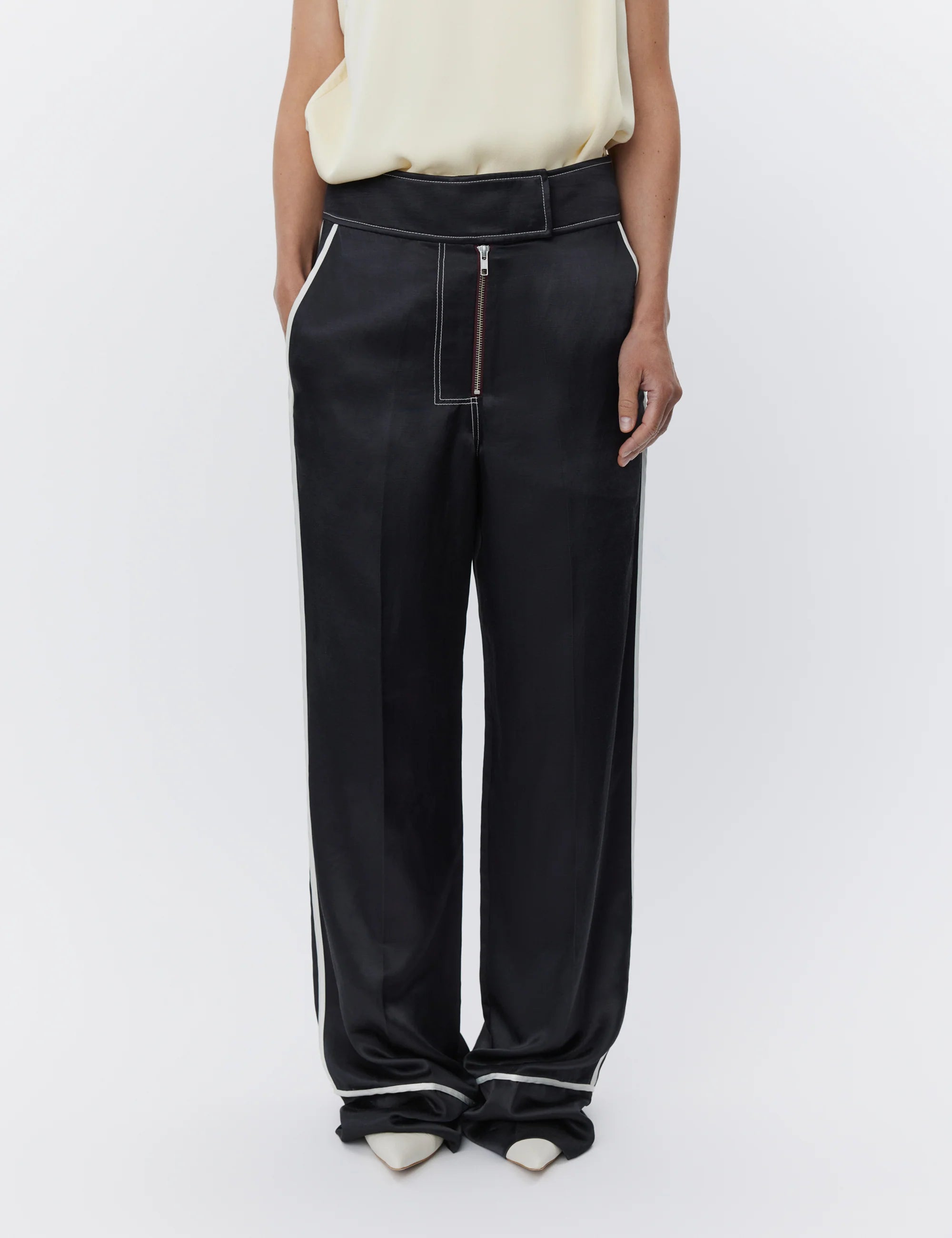 Gianna High Shine Blend Pants