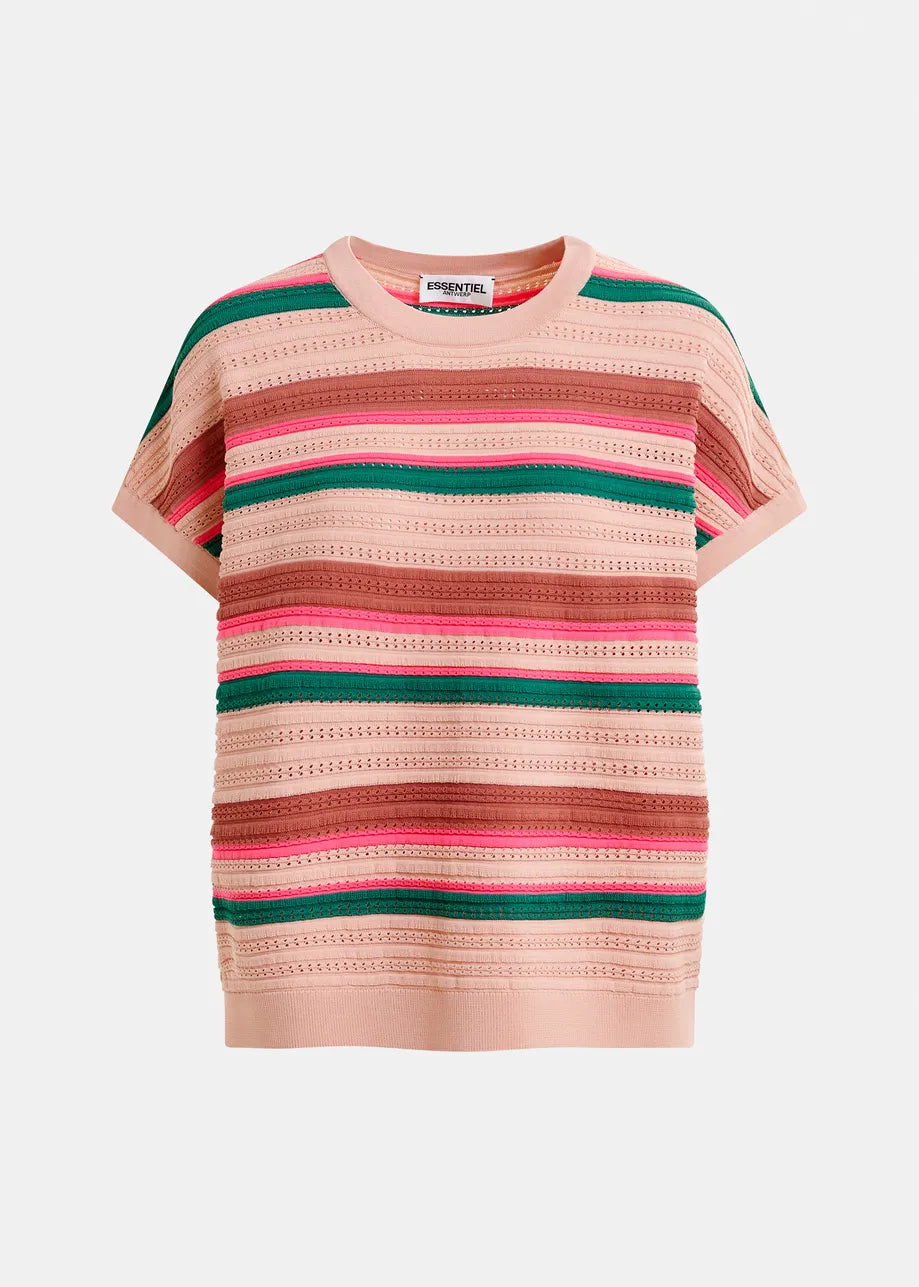 Hali short Sleeve Knit Top