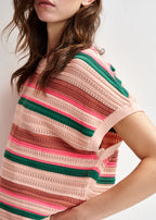 Hali short Sleeve Knit Top