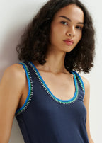 Embroidery Tank Top Harcel