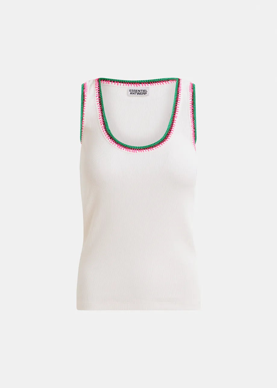 Embroidery Tank Top Harcel