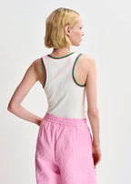 Embroidery Tank Top Harcel