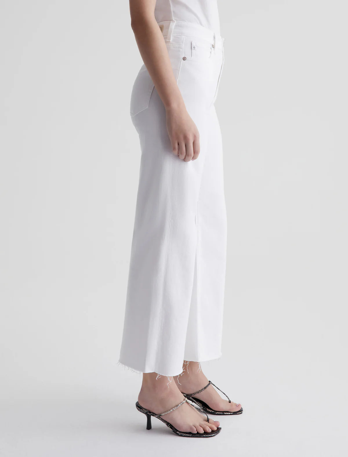 Ag Saige Wide Leg Crop Jeans
