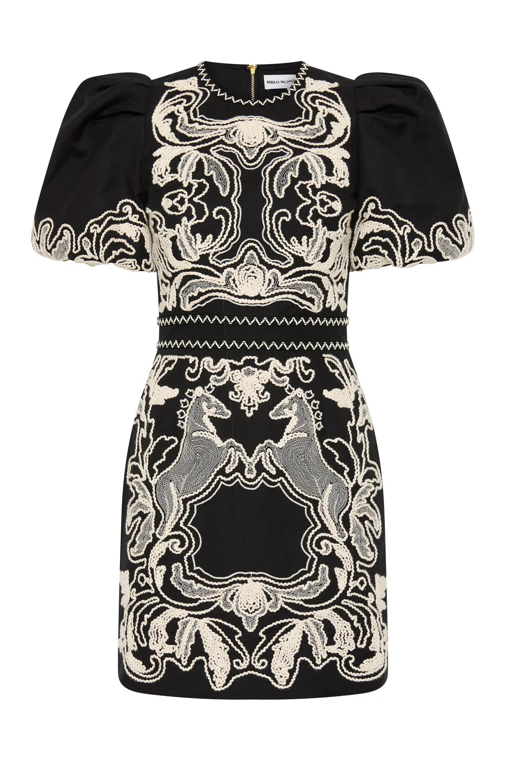 Rebecca valance azera puff sleeve mini dress. shop online.muse boutique hawthorn