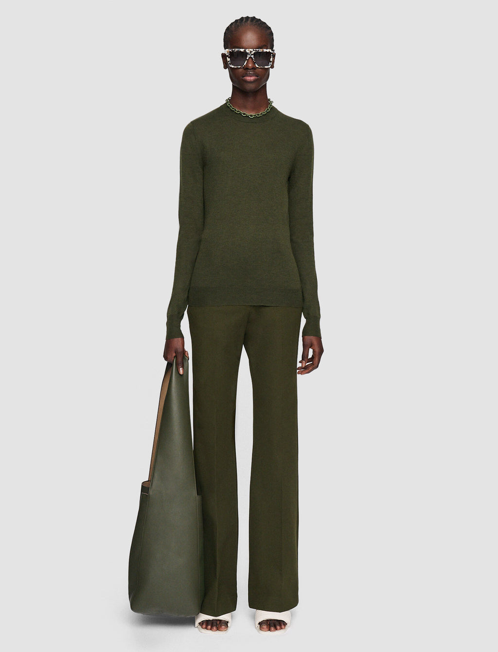 AW24 Joseph- Cashair Crew Neck Jumper