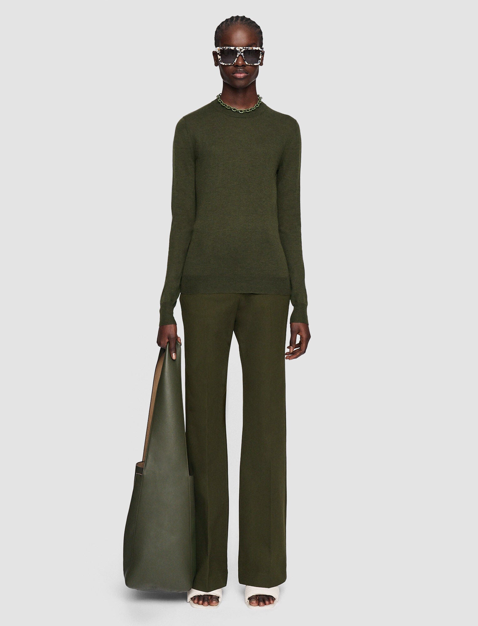 AW24 Joseph- Cashair Crew Neck Jumper
