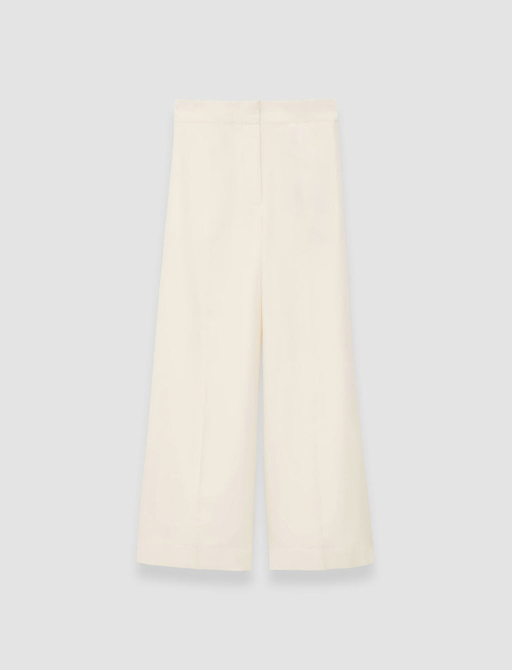 Joseph- Soft Cotton Silk Thurlow Trousers in Ivory