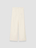Soft Cotton Silk Thurlow Trousers in Ivory
