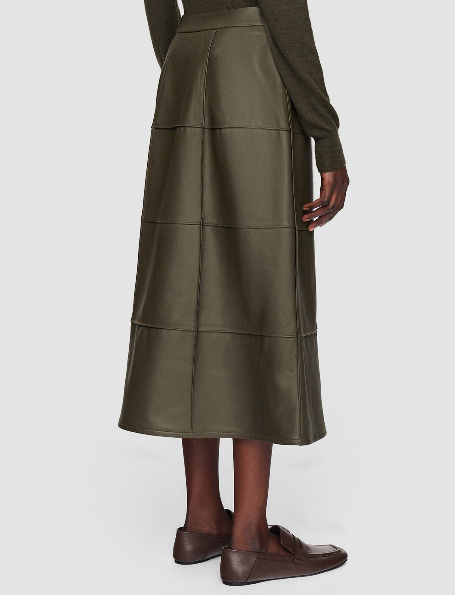 AW24 Joseph- Keller Skirt in Hass