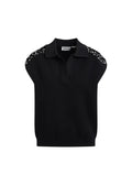 black polo Essentiel Antwerp joline