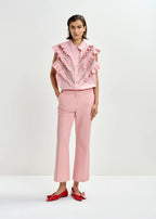 Jordy Cropped flared pants