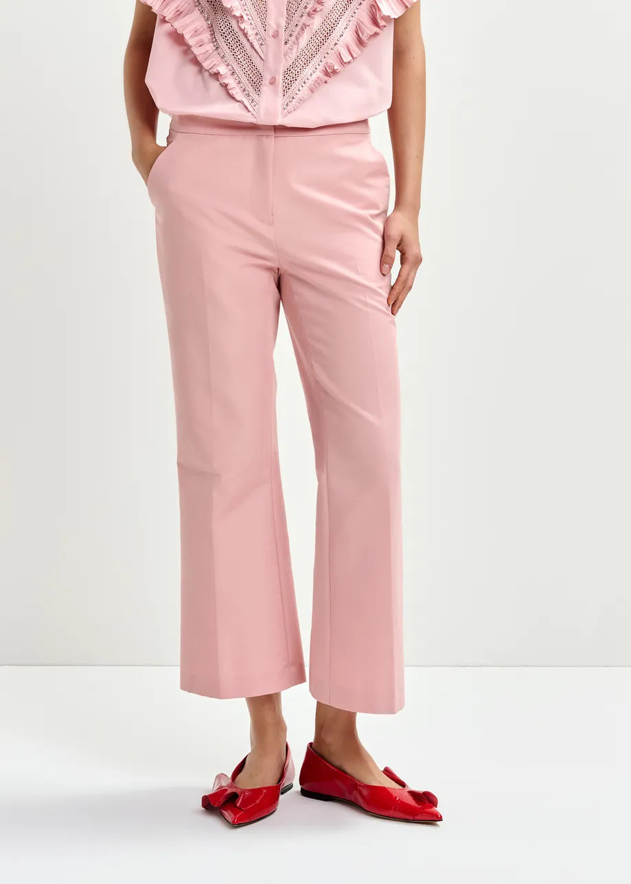 Jordy Cropped flared pants
