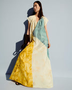 Tulipa Planchart Print Silk Dress