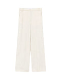 White pants on a light beige background