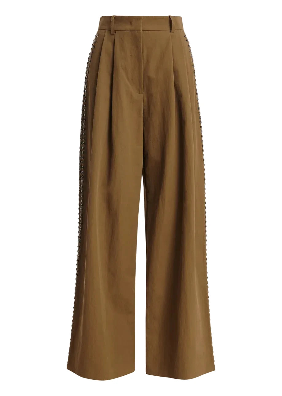 Korrupt  Studded Wide-leg Pants