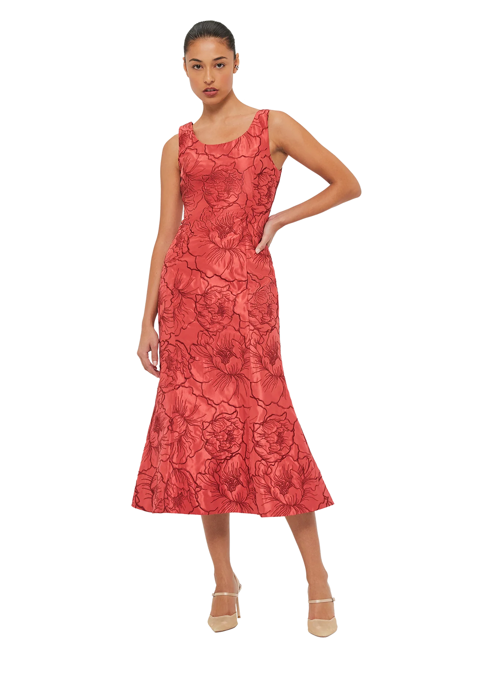 Daphne Dress in Mulberry