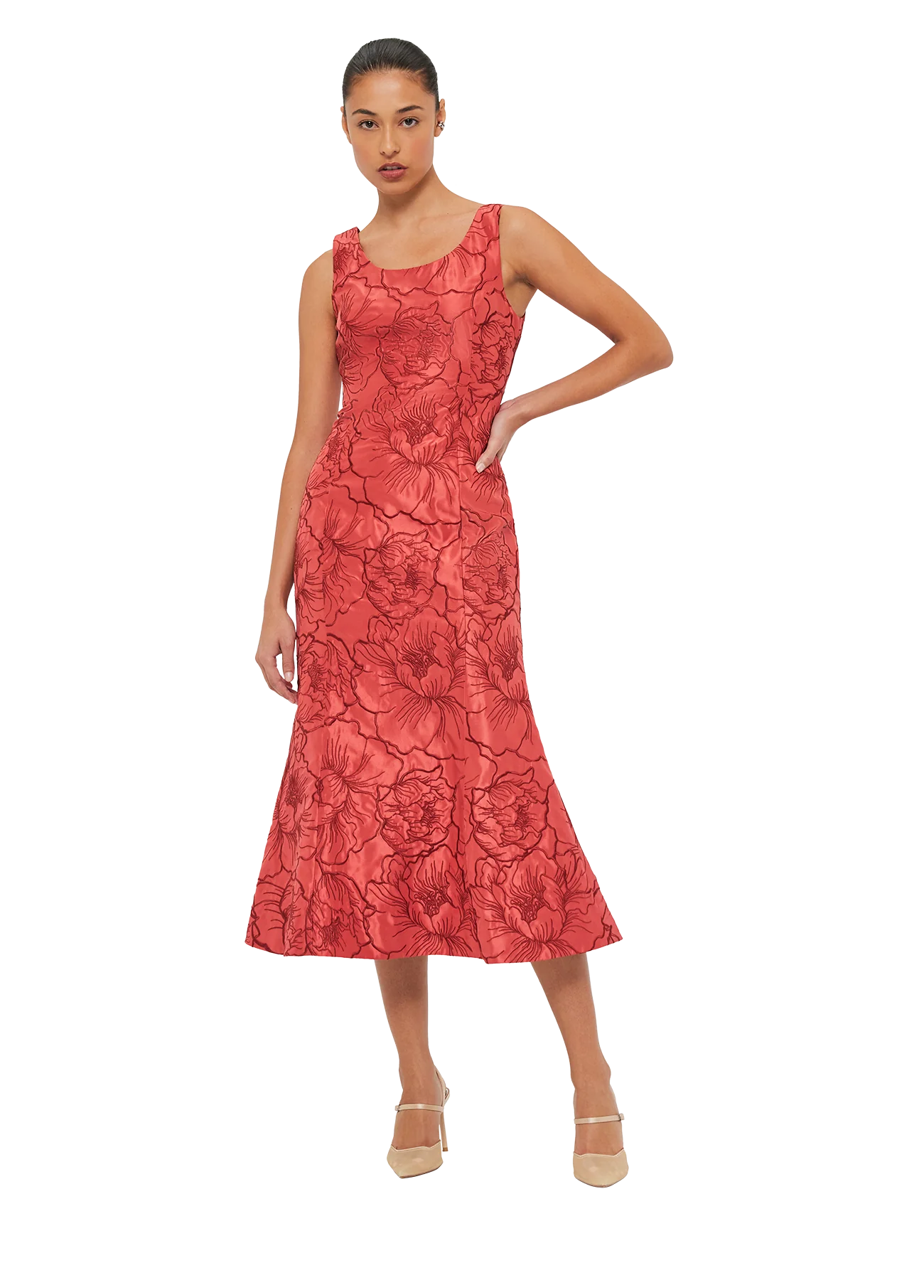 Daphne Dress in Mulberry