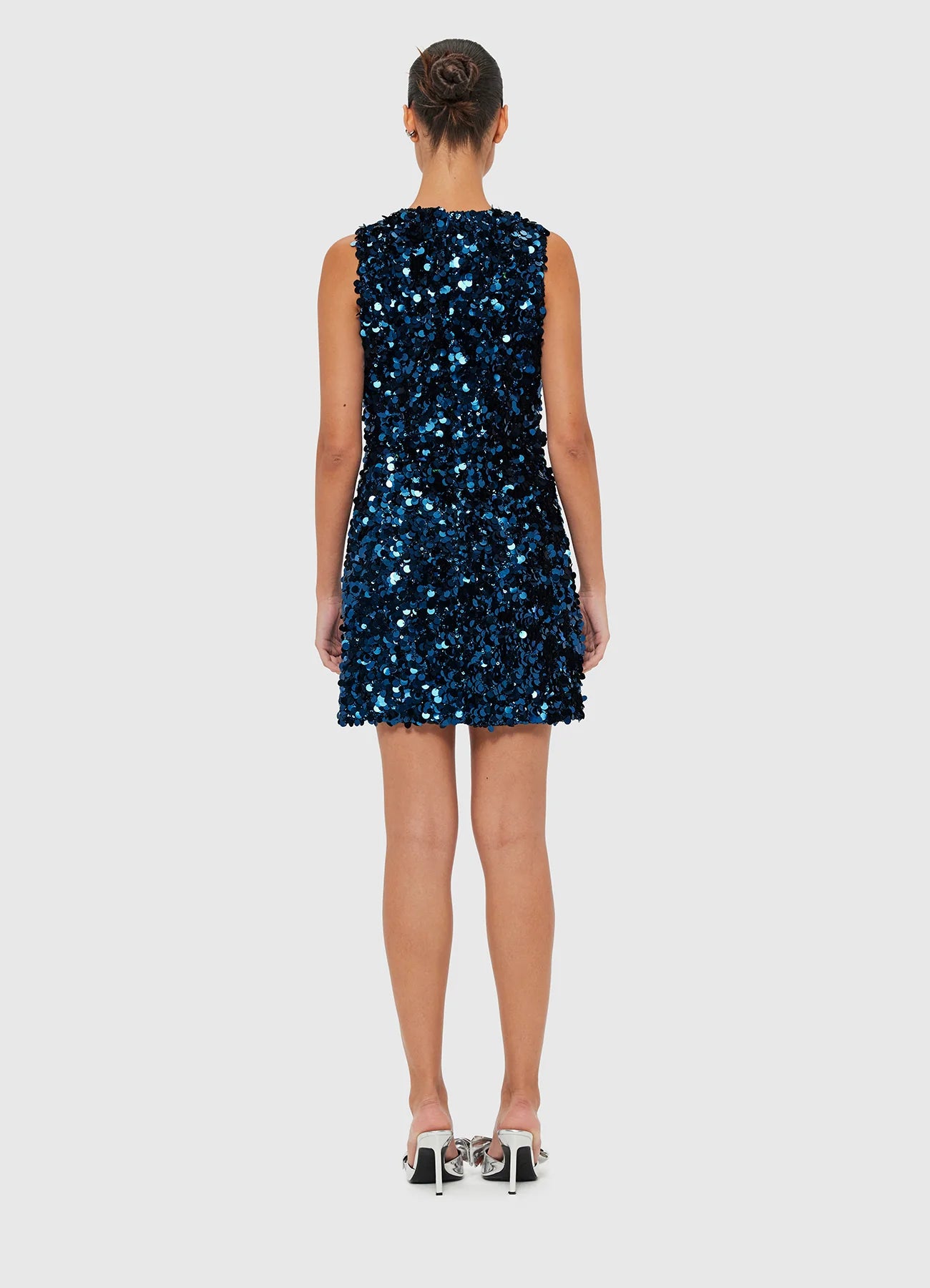 SS24 - Leo Lin Talia Sequin Dress in Midnight Blue