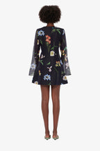 Suzanne Bell Sleeve Mini Dress